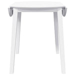 HKH Mesa de Jantar Madeira Seringueira Maciça - Branco