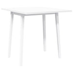 HKH Mesa de Jantar Madeira Seringueira Maciça - Branco