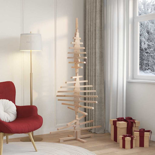 HKH Árvore de Natal Decorativa em Pinho Maciço