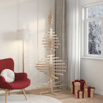 HKH Árvore de Natal Decorativa em Pinho Maciço