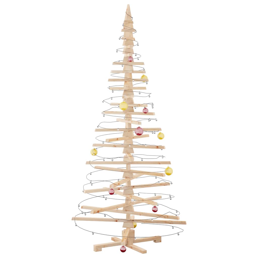 HKH Árvore de Natal Decorativa em Pinho Maciço
