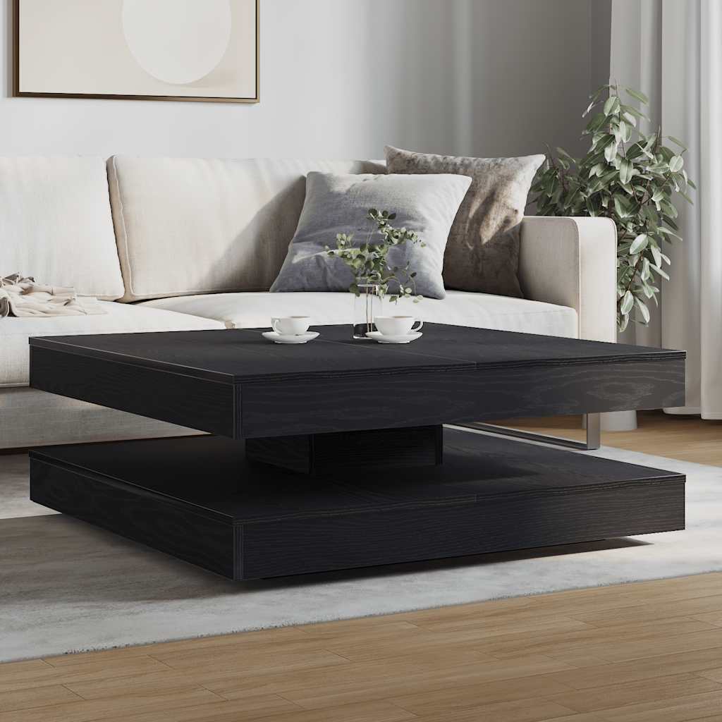 Mesa de Centro Giratoria 360 Grados HKH - Roble Negro