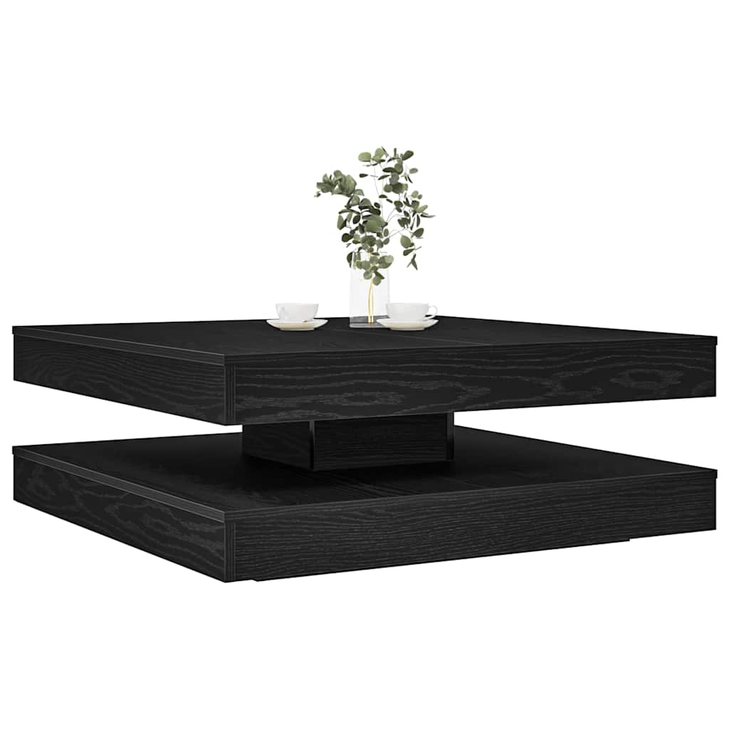 Mesa de Centro Giratoria 360 Grados HKH - Roble Negro