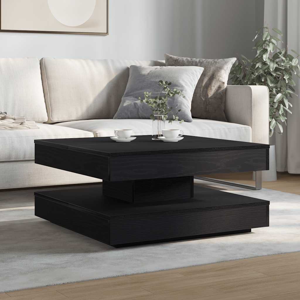 Mesa de Centro Giratoria 360° HKH - Negro