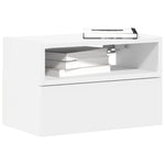 HKH Mesa de Cabeceira de Parede - Branco