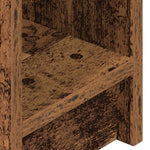 HKH Mesa de Cabeceira com Gaveta Madeira Velha