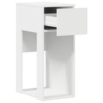 HKH Suporte Torre de Computador com Gaveta - Branco