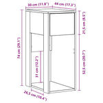 HKH Suporte Torre de Computador com Gaveta - Branco