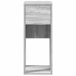 Soporte para Torre de Computadora HKH con Cajón Gris Sonoma