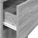 Soporte para Torre de Computadora HKH con Cajón Gris Sonoma