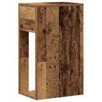 HKH Suporte Torre de Computador com Gaveta Madeira - Velha
