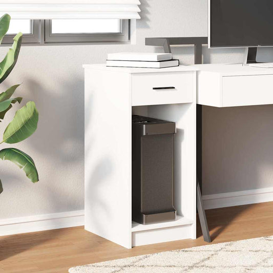 HKH Suporte Torre de Computador com Gaveta - Branco