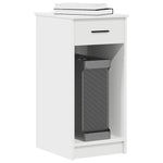 HKH Suporte Torre de Computador com Gaveta - Branco