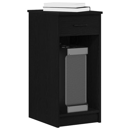 HKH Suporte Torre de Computador com Gaveta - Preto