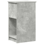 HKH Suporte Torre Computador com Gaveta Cimento - Cinzento