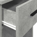 HKH Suporte Torre Computador com Gaveta Cimento - Cinzento