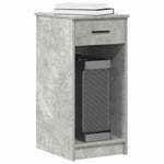 HKH Suporte Torre Computador com Gaveta Cimento - Cinzento