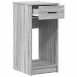 HKH Suporte Torre de Computador com Gaveta Cinza Sonoma