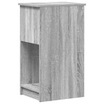 HKH Suporte Torre de Computador com Gaveta Cinza Sonoma