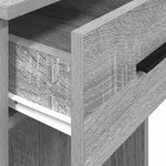 HKH Suporte Torre de Computador com Gaveta Cinza Sonoma