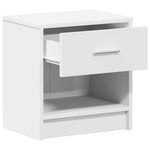 HKH Mesa de Cabeceira com Gaveta - Branco
