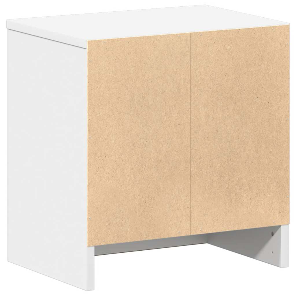 HKH Mesa de Cabeceira com Gaveta - Branco