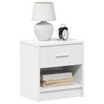HKH Mesa de Cabeceira com Gaveta - Branco