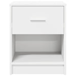 HKH Mesa de Cabeceira com Gaveta - Branco