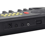HKH Piano Elétrico para Crianças com Teclado de 37 Teclas e Microfone
