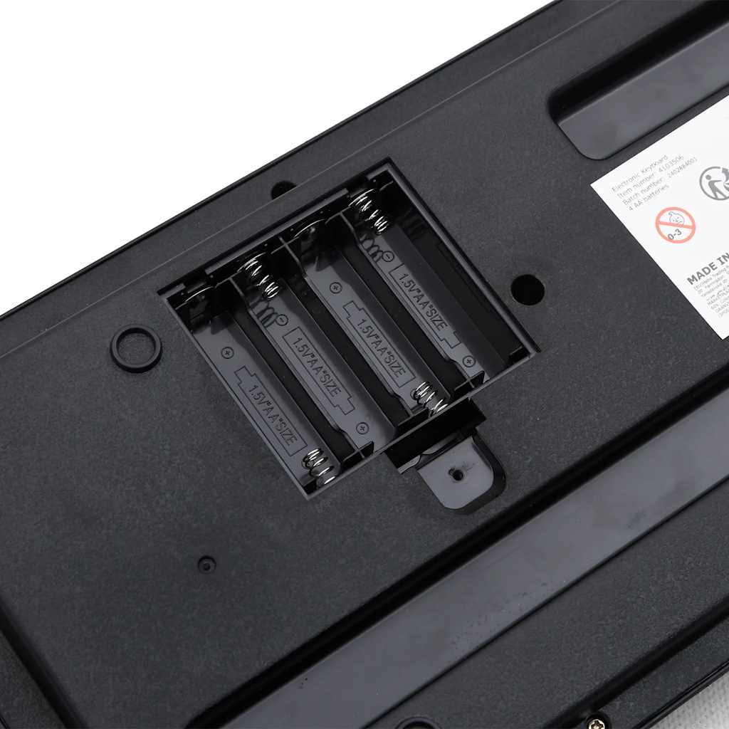 HKH Piano Elétrico para Crianças com Teclado de 37 Teclas e Microfone