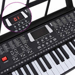 HKH Piano Elétrico com Teclado de 61 Teclas com Suporte