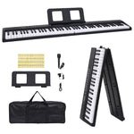 HKH Piano Elétrico com Teclado de 88 Teclas com Suporte Dobrável