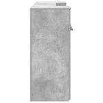 HKH Mostrador de Recepción ,5 Cm Madera Gris Cemento