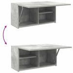 HKH Armario Pared P/ Baño de Cemento - Gris