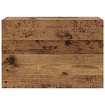 HKH Armario de Pared para Baño de Madera Vieja