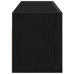 HKH Armario Pared P/ Cuarto Baño - Negro
