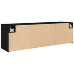 HKH Armario Pared P/ Cuarto Baño - Negro