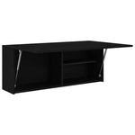 HKH Armario de Pared para Baño - Negro