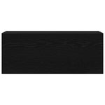 HKH Armario de Pared para Baño - Negro