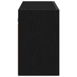 HKH Armario de Pared para Baño - Negro