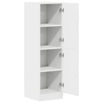 HKH Mueble de Cocina - 38x41,5x131,5 Cm - Blanco