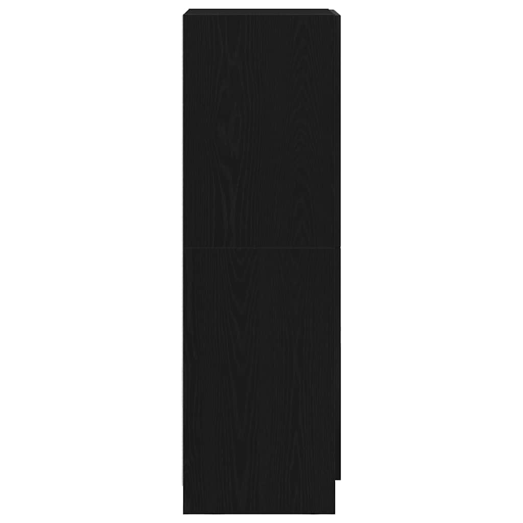 Mueble de cocina HKH - 38x41,5x131,5 cm - Negro
