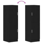 Mueble de cocina HKH - 38x41,5x131,5 cm - Negro