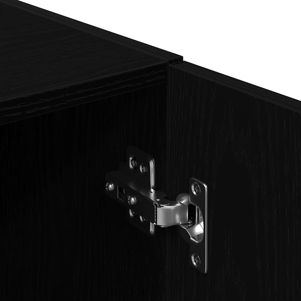Mueble de cocina HKH - 38x41,5x131,5 cm - Negro