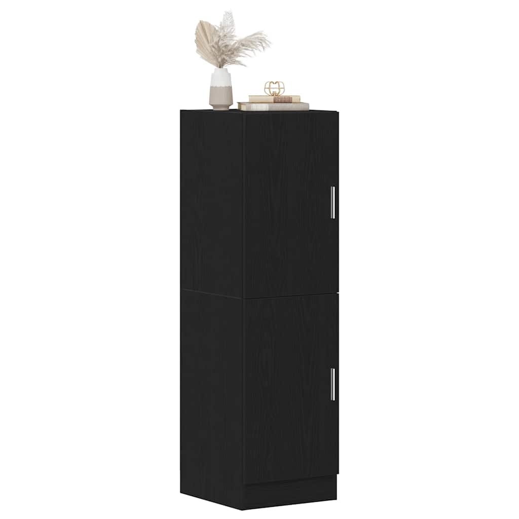 Mueble de cocina HKH - 38x41,5x131,5 cm - Negro