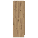HKH Armario de Cocina de Madera en Roble Artesiano - 38x41,5x131,5 Cm