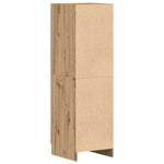 HKH Armario de Cocina de Madera en Roble Artesiano - 38x41,5x131,5 Cm