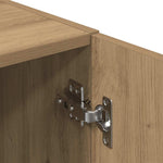 HKH Armario de Cocina de Madera en Roble Artesiano - 38x41,5x131,5 Cm