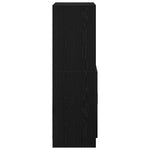 HKH Armario de Cocina - 57x41,5x131,5 Cm - Negro