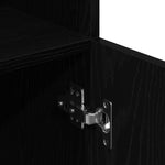 HKH Armario de Cocina - 57x41,5x131,5 Cm - Negro